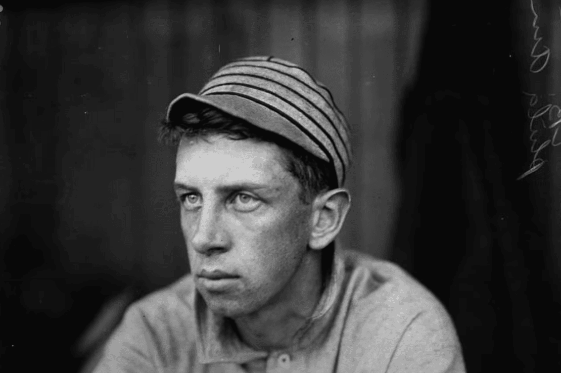 Eddie Collins in action, showcasing speed and skill from "Run, Steal, Score".